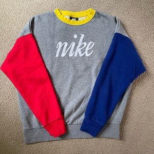 Nike Color block Crewneck